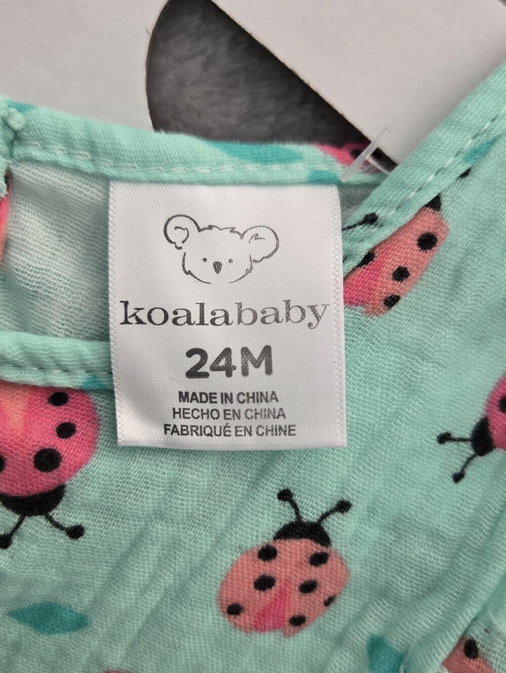 Koala Baby 2 Pack Dress& Diaper Cover size 24M NWT Pink And Blue - Picture 7 of 9